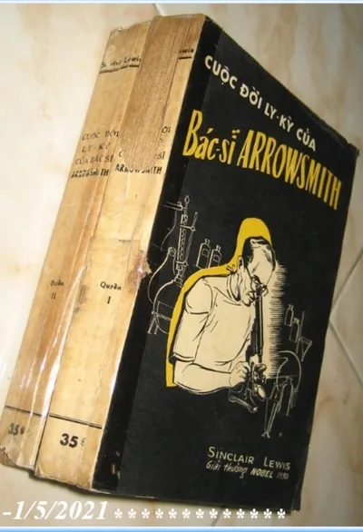 Bìa sách Cuộc Đời Bác Sĩ Arrowsmith