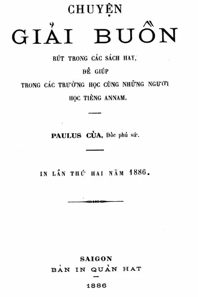 Bìa sách Chuyện Giải Buồn Quyển 1 - Paulus Của