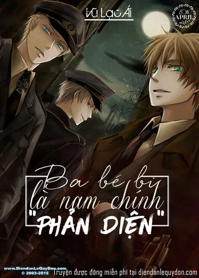 Bìa sách Ba Bé Bi Là Nam Chính Phản Diện