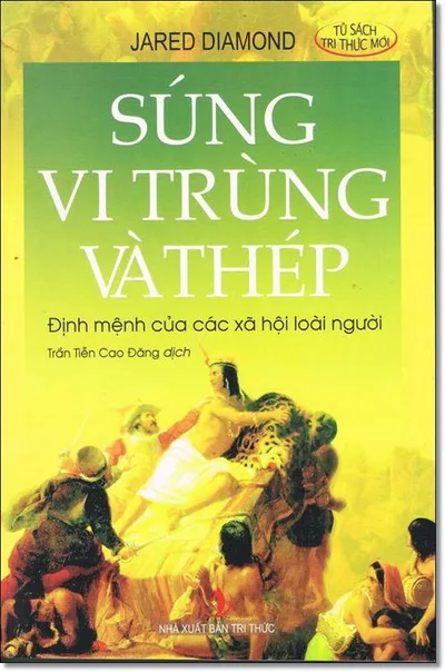 Bìa sách Súng, VI Trùng và Thép