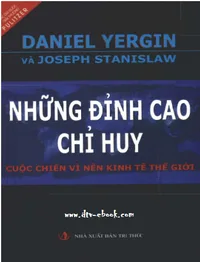Bìa sách Những đỉnh cao chỉ huy - Daniel Yergin