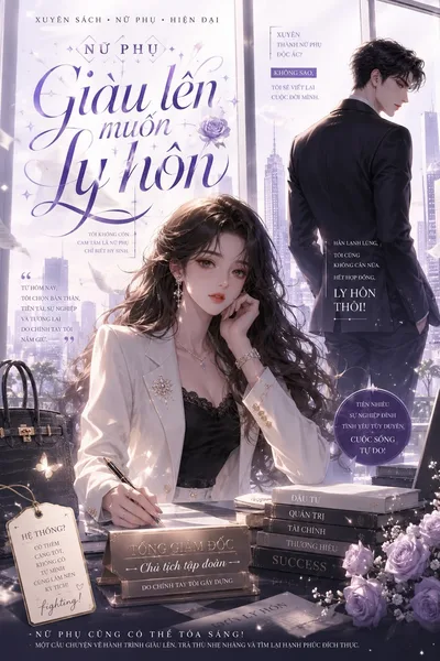 Bìa sách Nữ Phụ Giàu Lên Muốn Ly Hôn