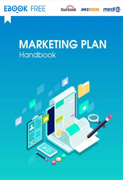 Bìa sách Sổ tay Cẩm nang Kế hoạch Marketing