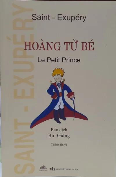 Bìa sách Hoàng Tử Bé